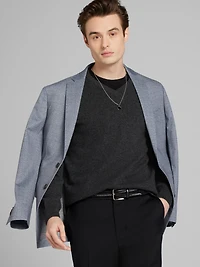 Slim Fit Check Sport Coat
