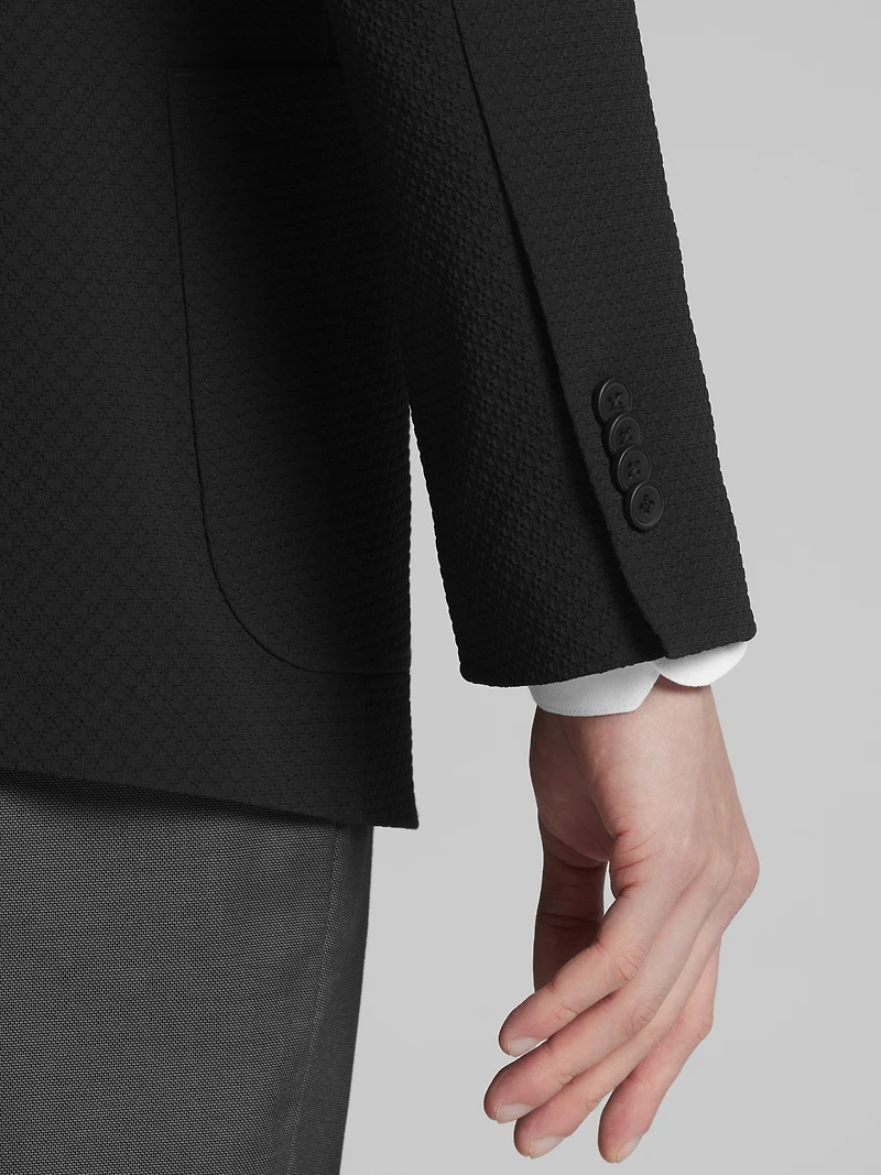 Modern Fit Textured Sport Coat