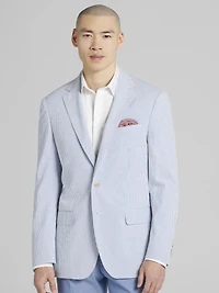Modern Fit Seersucker Sport Coat