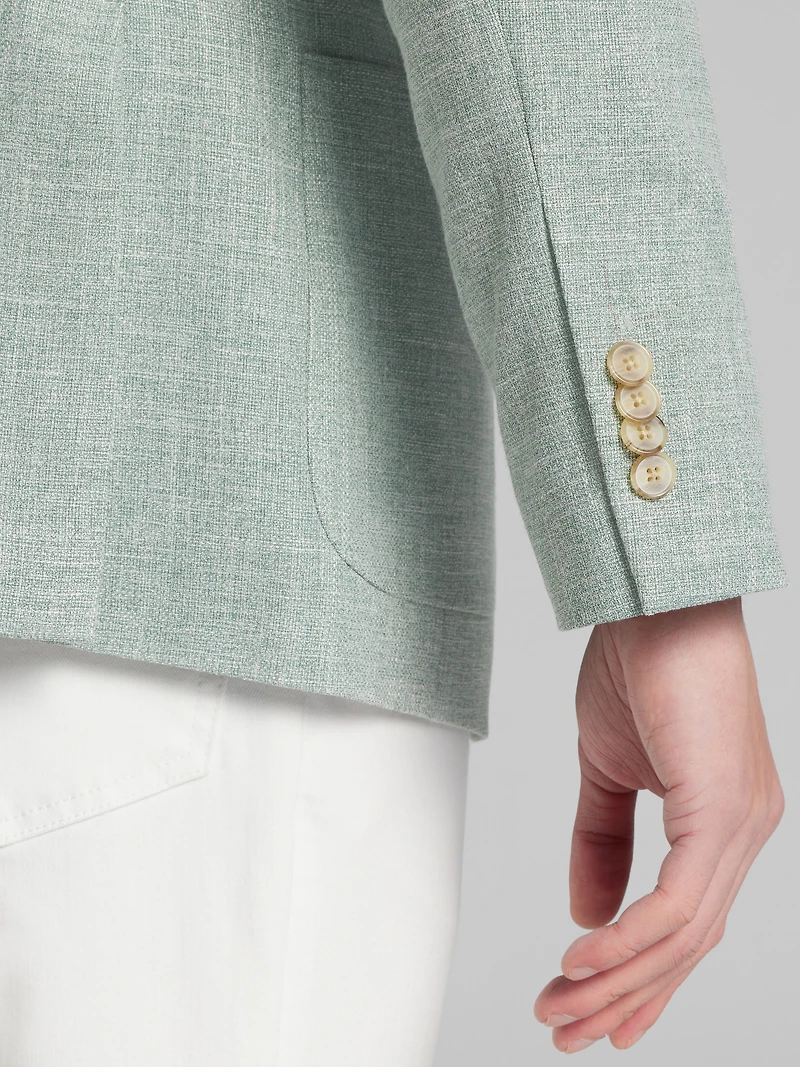 Slim Fit Textured Sport Coat