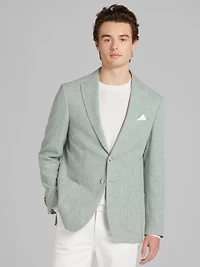 Slim Fit Textured Sport Coat