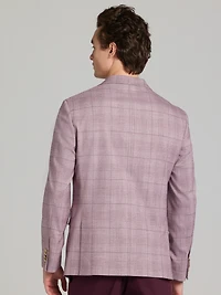 Slim Fit Plaid Sport Coat