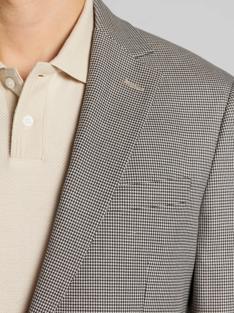 Modern Fit Houndstooth Sport Coat