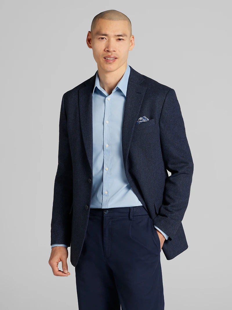 Modern Fit Herringbone Jacket