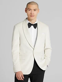 Modern Fit Shawl Lapel Velvet Sport Coat