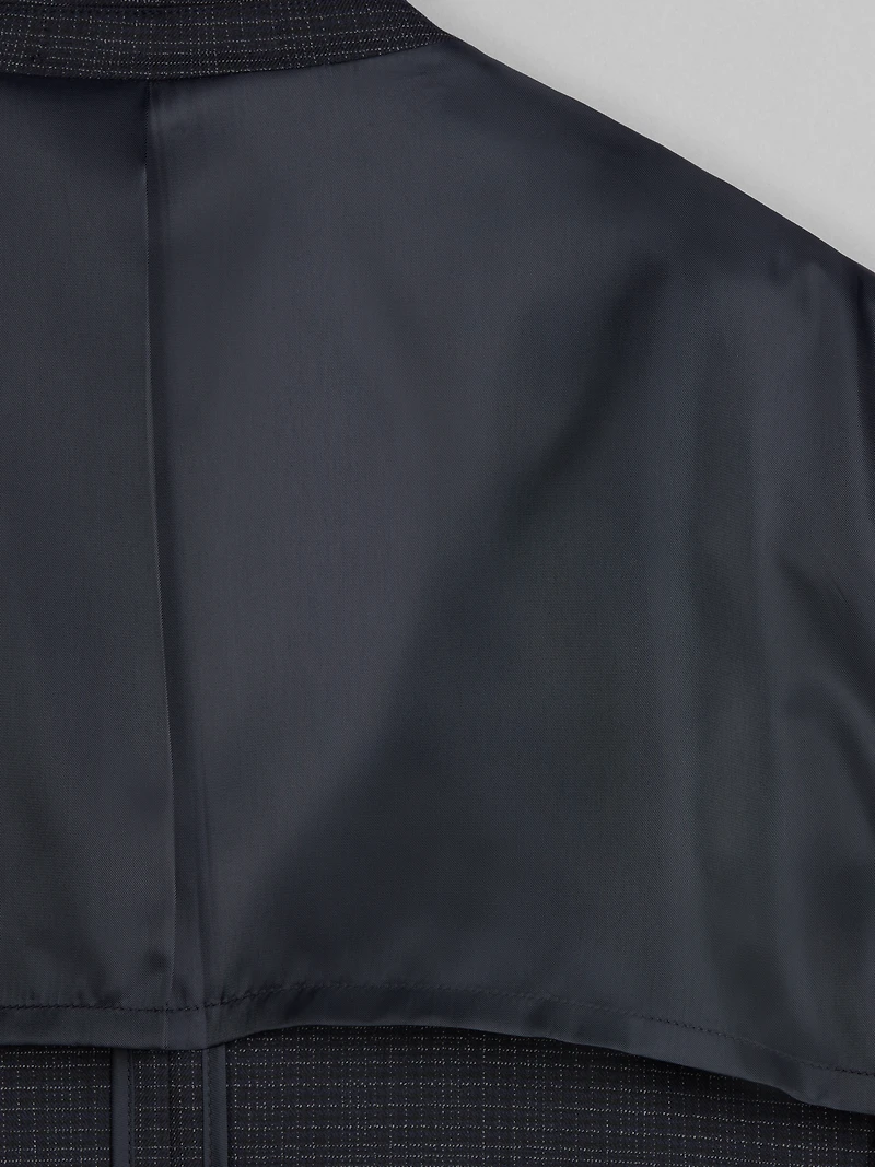 Slim Fit Grid Sport Coat