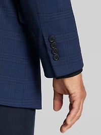 Modern Fit Windowpane Sport Coat