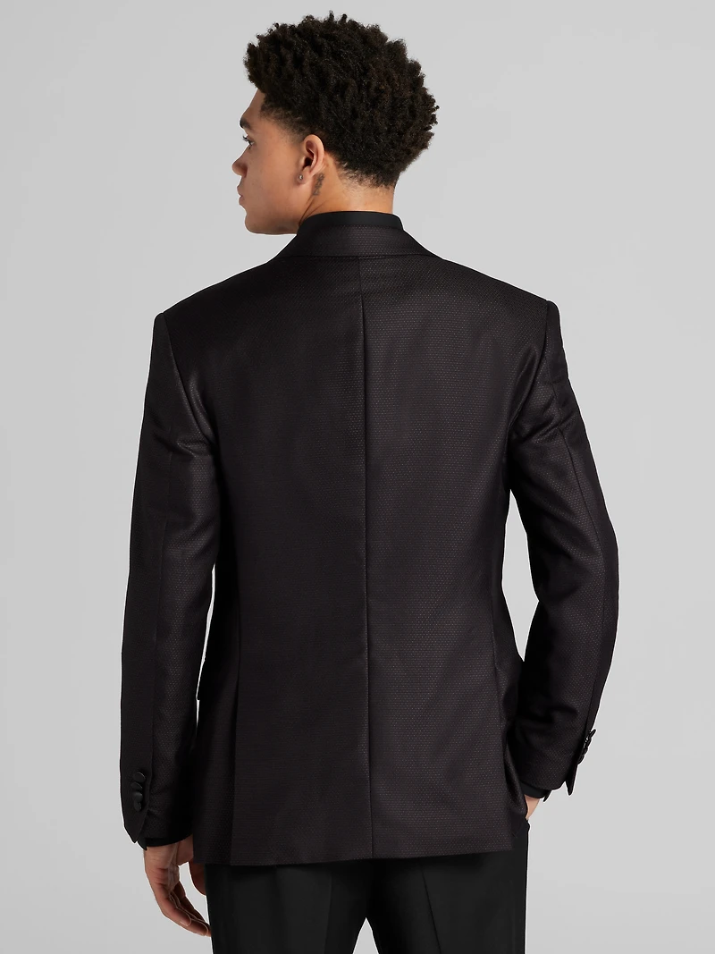 Slim Fit Satin Lapel Dinner Jacket