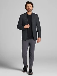 Slim Fit Wool Blend Check Sport Coat