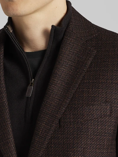 Modern Fit Wool Twill Sport Coat