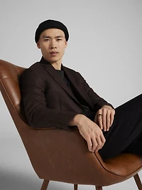 Modern Fit Wool Twill Sport Coat