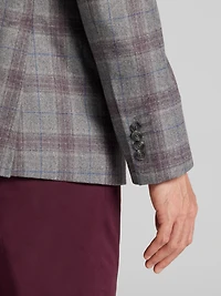 Modern Fit Wool Plaid Sport Coat