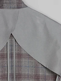 Modern Fit Wool Plaid Sport Coat