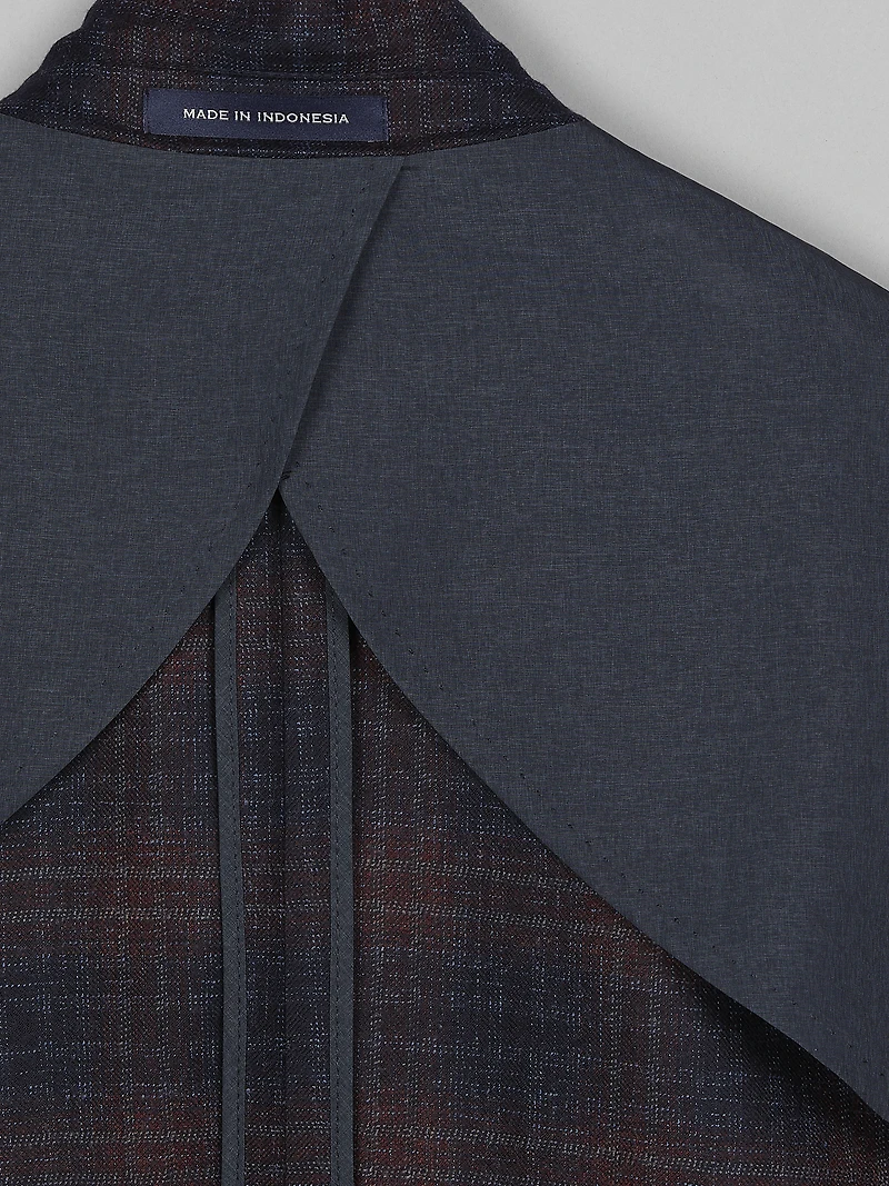 Modern Fit Wool Plaid Sport Coat
