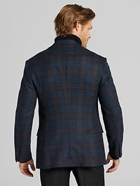 Modern Fit Wool Plaid Sport Coat