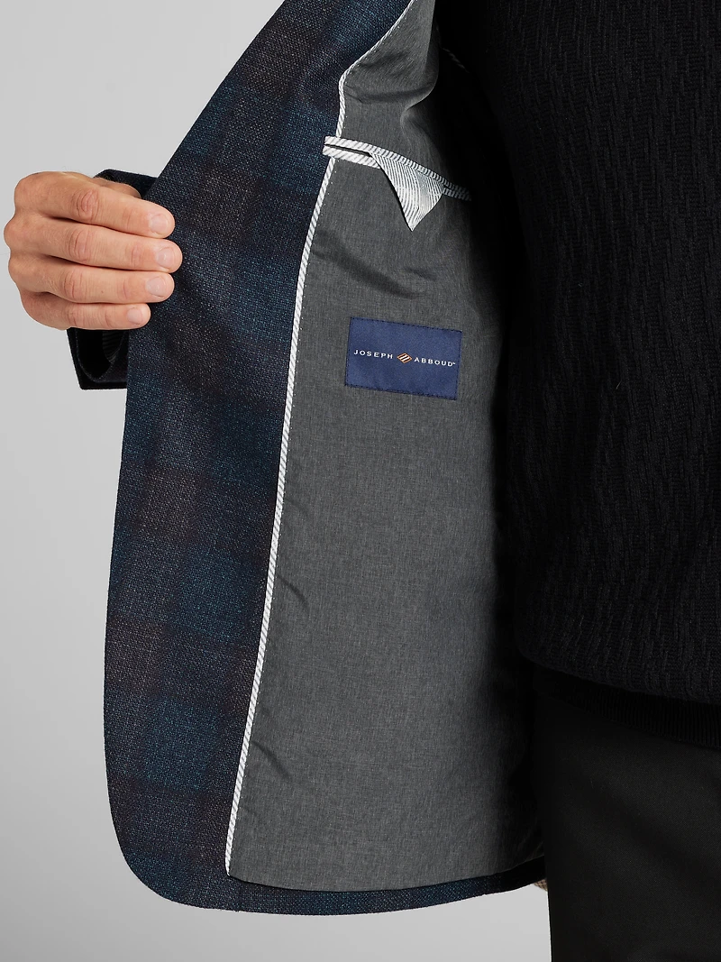 Modern Fit Wool Plaid Sport Coat