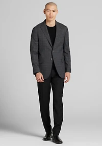 Modern Fit Plaid Sport Coat