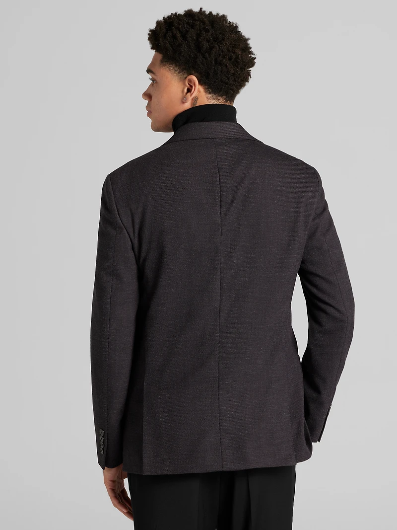 Slim Fit Textured Sport Coat