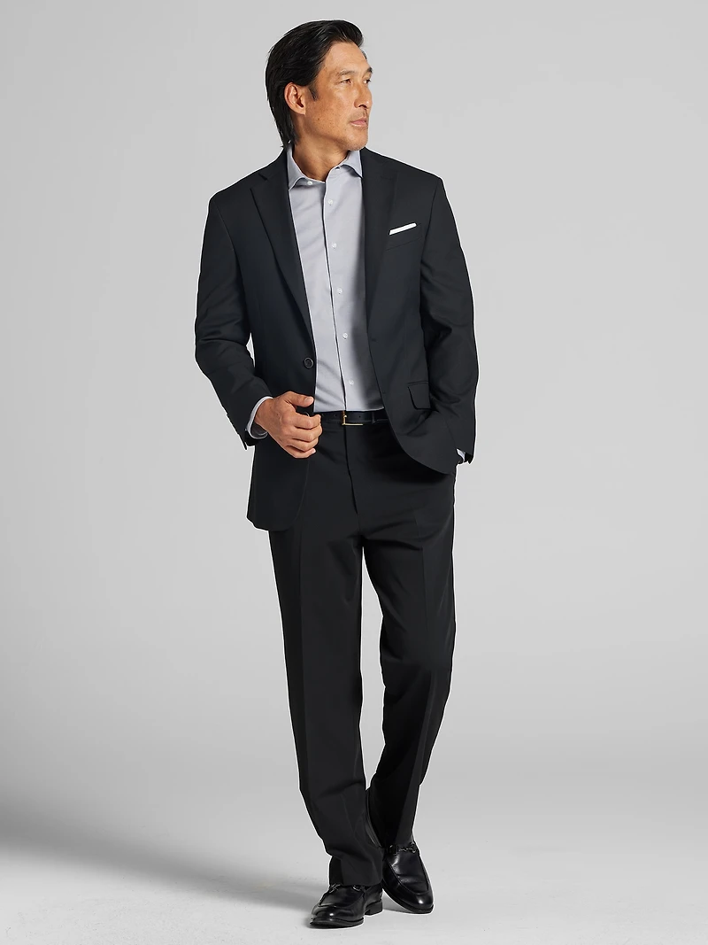 Modern Fit Solid Blazer