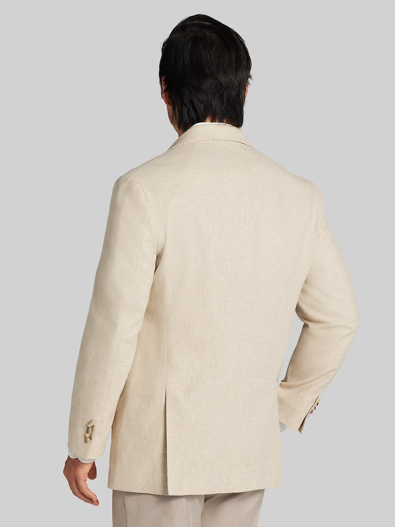 Modern Fit Linen-Blend Sport Coat