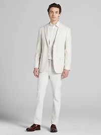 Egara Slim Fit Textured Solid Dinner Jacket