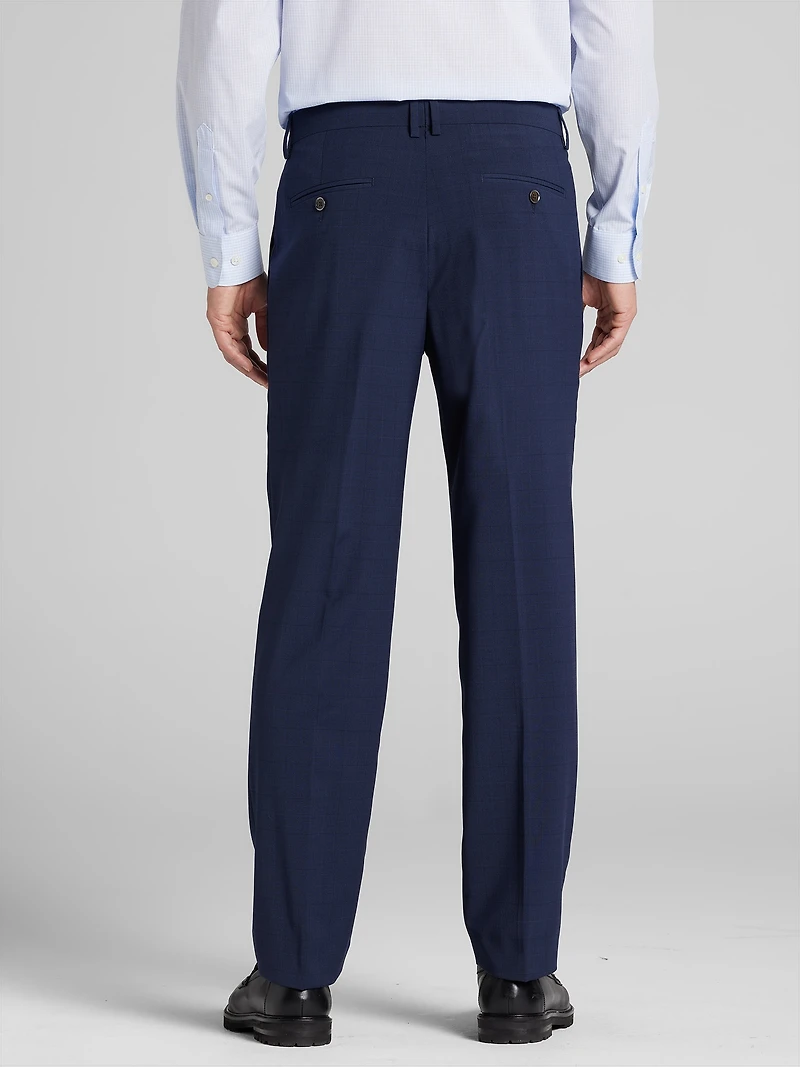 Premier Modern Fit Check Suit Pants