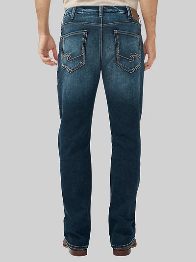 Relaxed Fit Straight Leg Jeans