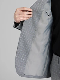 Slim Fit Plaid Suit