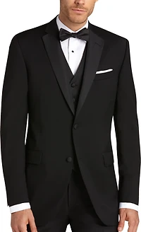 Slim Fit Wool 3-Piece Tuxedo