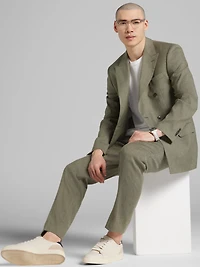 Modern Fit Suit Linen Blend Jacket