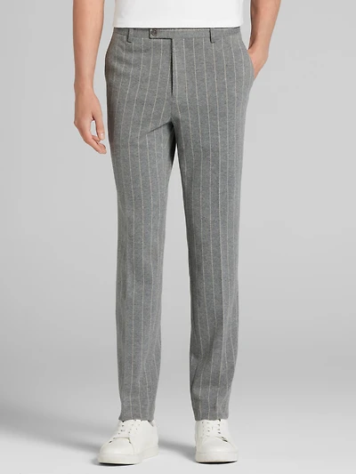 Slim Fit Stripe Suit Pants