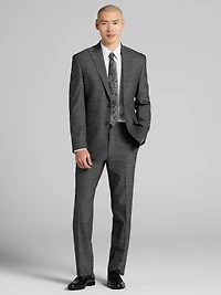 Modern Fit Herringbone Suit