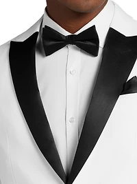 Modern Fit Satin Peak Lapel Tuxedo Jacket