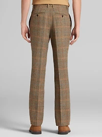 Slim Fit Herringbone Suit Pants