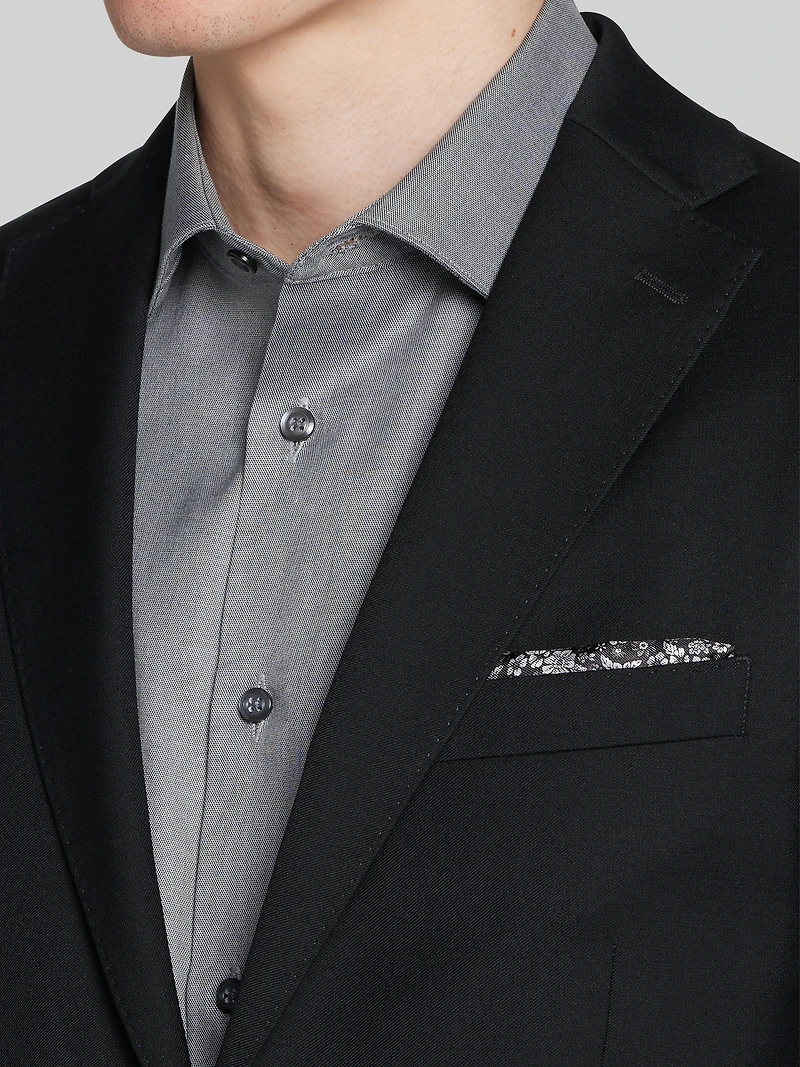 Slim Fit Wool Blend 3-Piece Suit