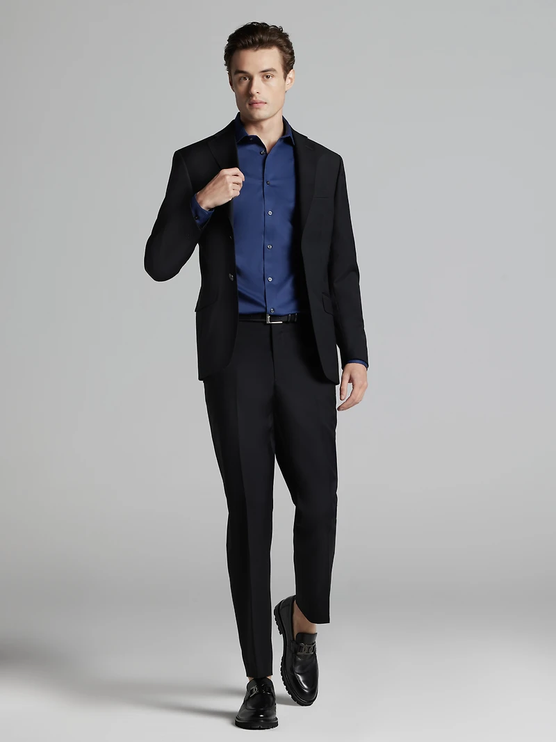 Slim Fit Wool Blend 3-Piece Suit