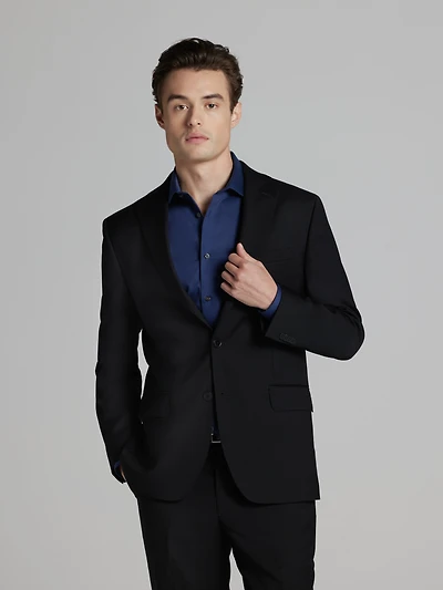 Slim Fit Wool Blend 3-Piece Suit