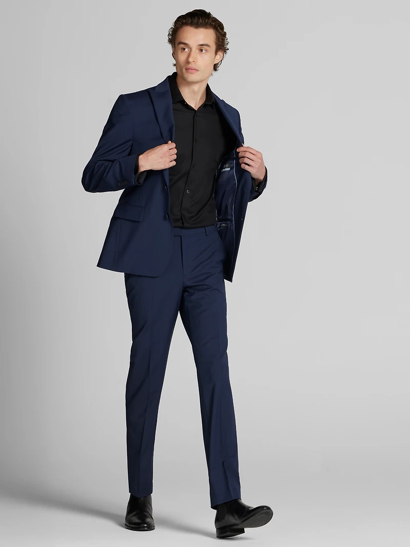 CHILLFLEX Slim Fit Tic Suit Jacket