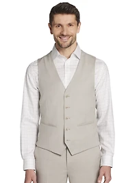 Slim Fit Wool Blend 3-Piece Suit