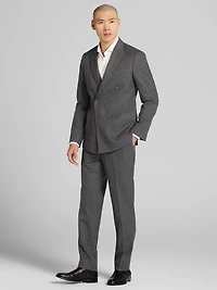 Slim Fit Stripe Suit Jacket