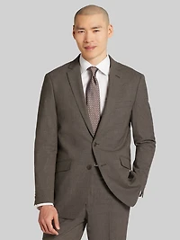 Slim Fit Plaid Suit