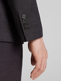 Slim Fit Grid Suit