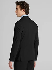 Skinny Fit Satin Peak Lapel Tuxedo