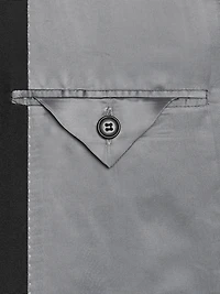 Slim FIt Wool Peak Lapel 3-Piece Tuxedo