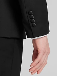 Slim Fit Wool Shawl Lapel 3-Piece Tuxedo