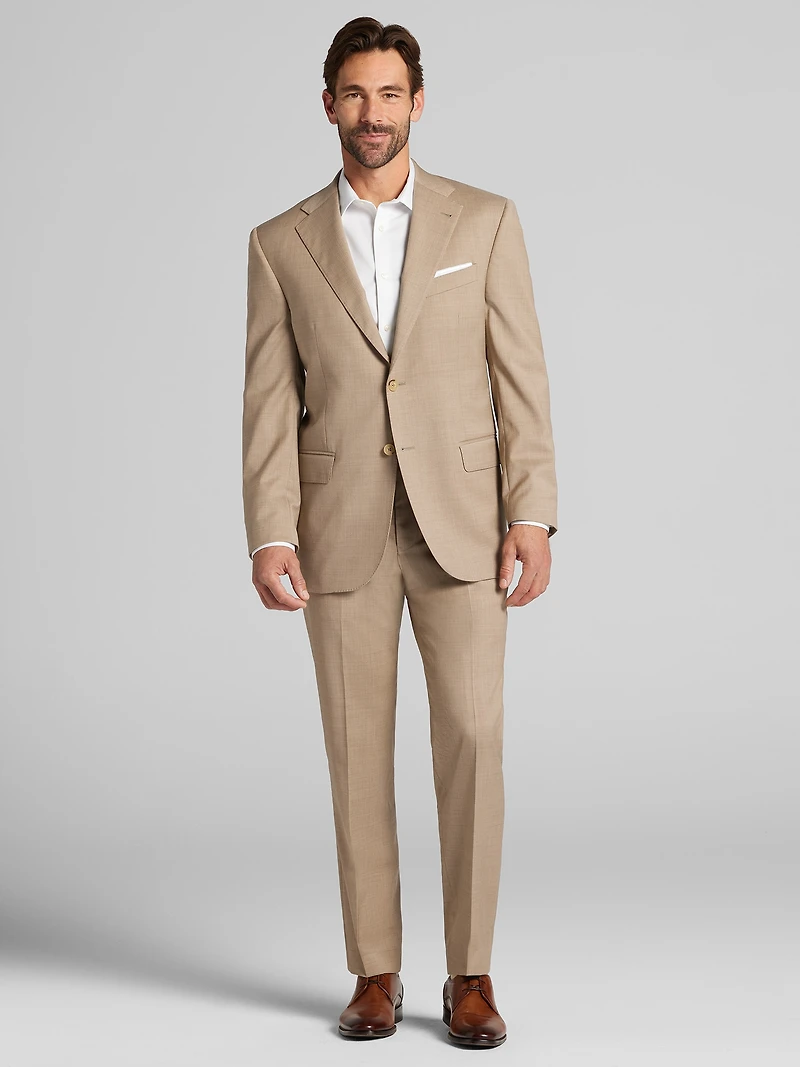 Modern Fit Solid Suit Jacket