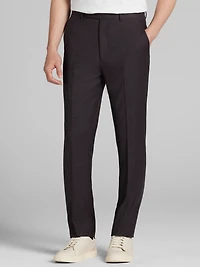Slim Fit Grid Suit Pants