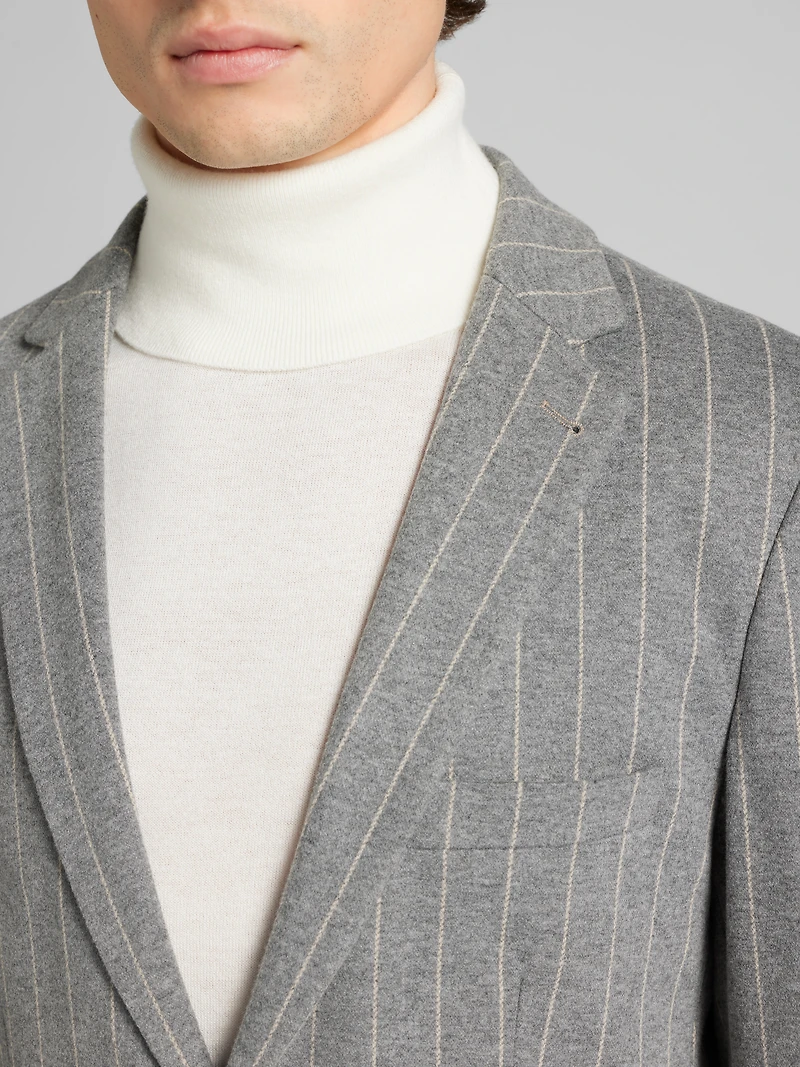 Slim Fit Stripe Suit