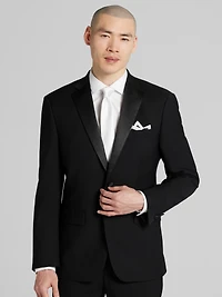 Slim Fit Wool Blend Notch Lapel Tuxedo