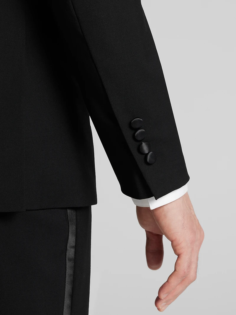 Slim Fit Wool Blend Notch Lapel Tuxedo